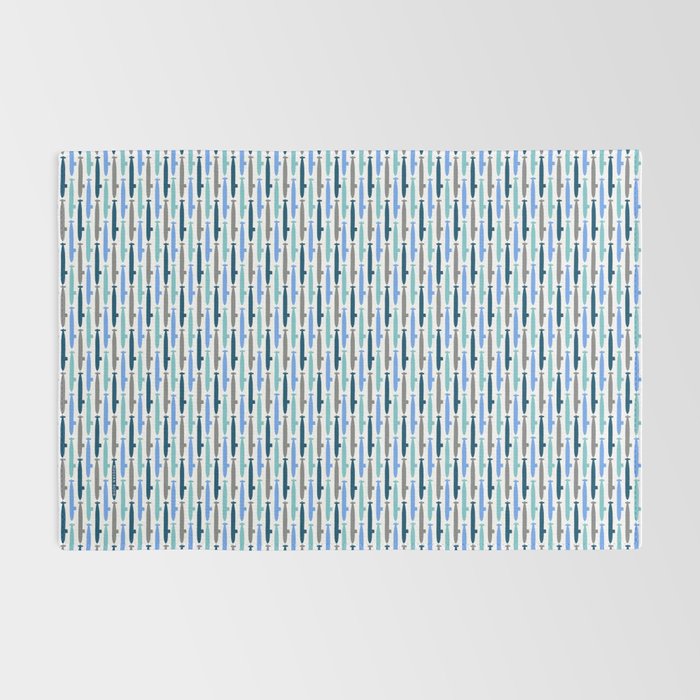 Submarine Blues Rug Gallery Image 2