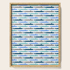 Submarine Blues Serving Tray Gallery Image 1