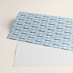 Submarine Blues Wrapping Paper Gallery Image 2