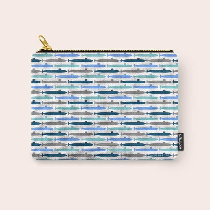Submarine Blues Carry All Pouch Gallery Image 1
