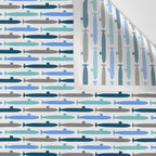 Submarine Blues Wall Tapestry Gallery Image 3