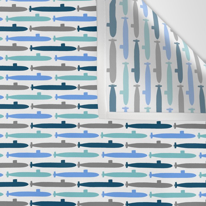 Submarine Blues Wall Tapestry Gallery Image 3