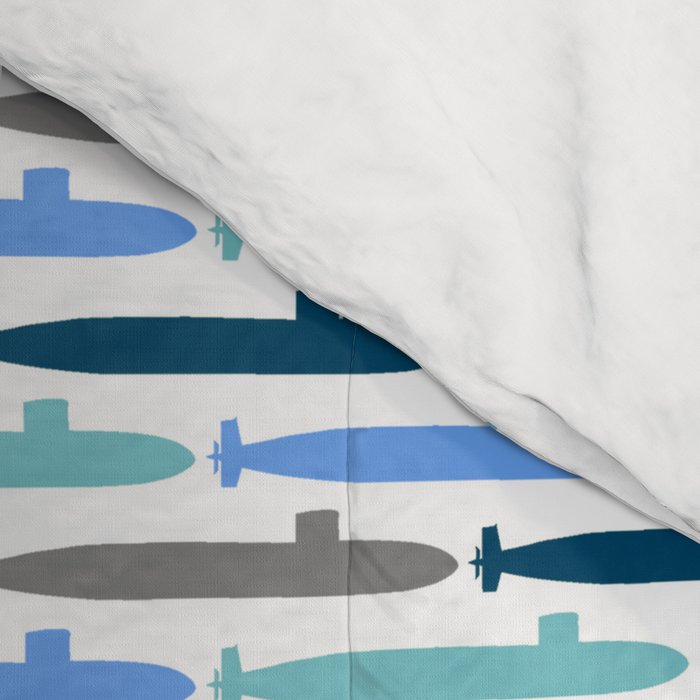 Submarine Blues Comforter Gallery Image 4