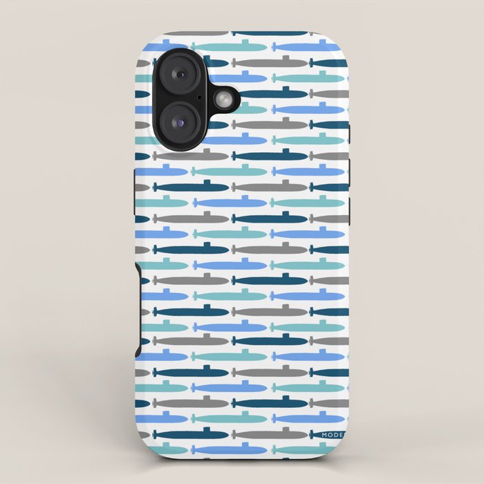 Submarine Blues iPhone Case Gallery Image 1