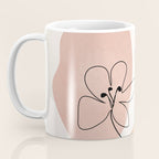 Minimal Abstract Flowers 04 Coffee Mug Gallery Image 3