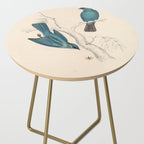Verditer flycatcher by Elizabeth Gould from "A Century of Birds from the Himalaya Mountains," 1831 Side Table Gallery Image 2
