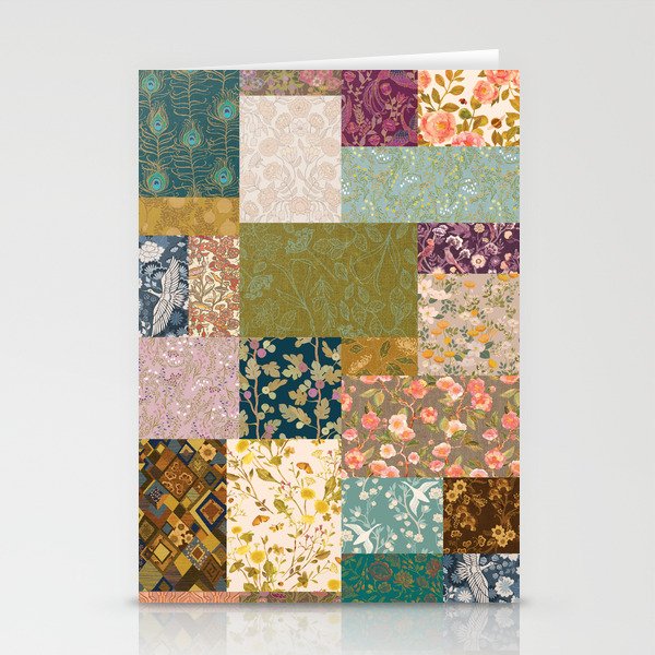 Pashmina Patchwork Stationery Card Gallery Image 2
