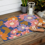 Floral 1970 Outdoor Rug Gallery Image 2