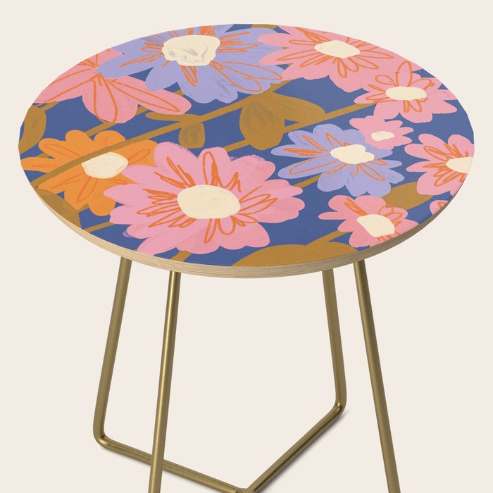 Floral 1970 Side Table Gallery Image 2