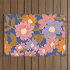 Floral 1970 Outdoor Rug Gallery Image 1