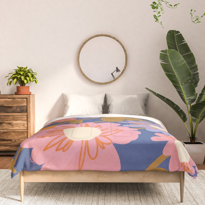 Floral 1970 Comforter Gallery Image 3