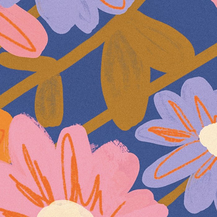 Floral 1970 Coffee Mug Gallery Image 2