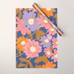 Floral 1970 Wrapping Paper Gallery Image 1