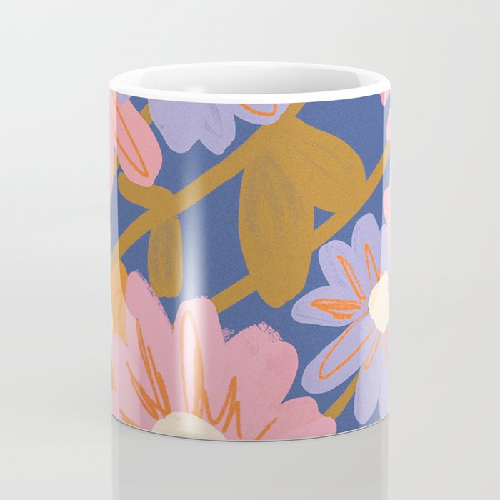 Floral 1970 Coffee Mug Gallery Image 4