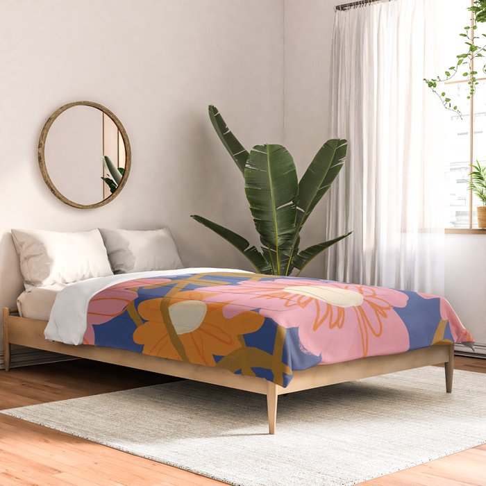 Floral 1970 Comforter Gallery Image 2