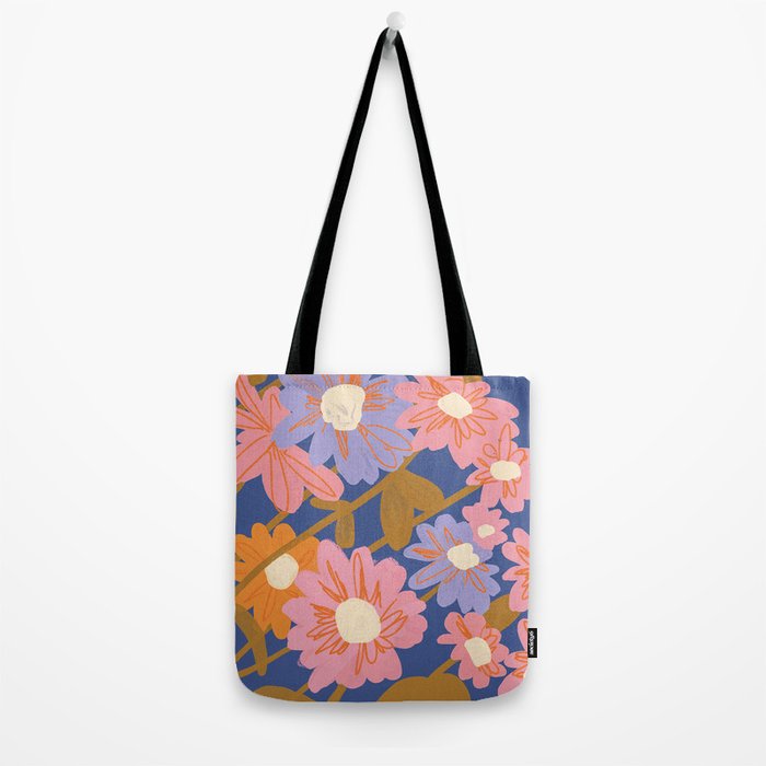 Floral 1970 Tote Bag Gallery Image 2