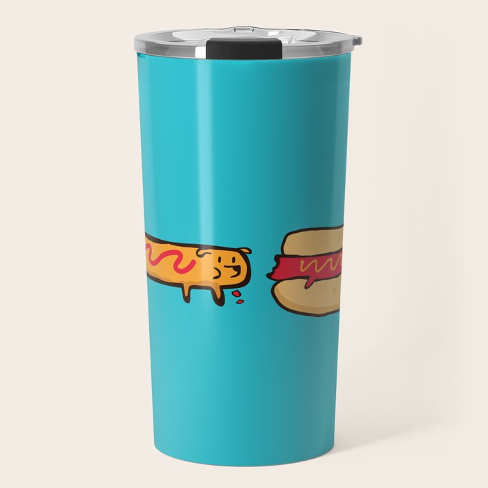 Dog Eat Dog World Travel Mug Gallery Image 1