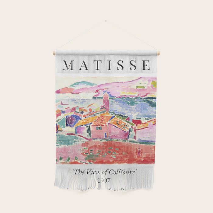 Henri Matisse 'The View of Collioure' Landscape Art Exhibition  Wall Hanging Gallery Image 1