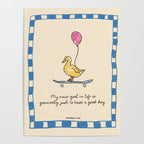 My Main Goal Art Print Poster Gallery Image 4