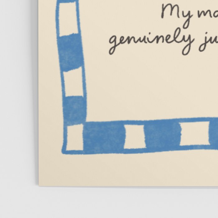 My Main Goal Art Print Poster Gallery Image 3