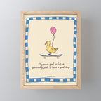 My Main Goal Art Print Mini Art Print Gallery Image 1