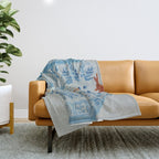 Goldfish Ginger Jar  Throw Blanket Gallery Image 1