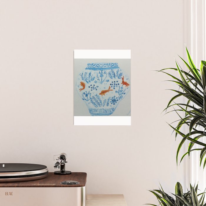 Goldfish Ginger Jar  Poster Gallery Image 2