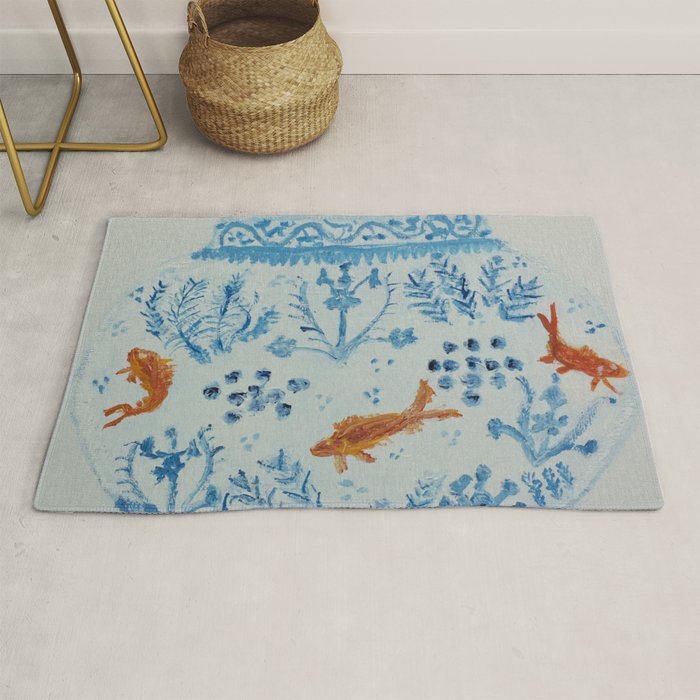 Goldfish Ginger Jar  Rug Gallery Image 1