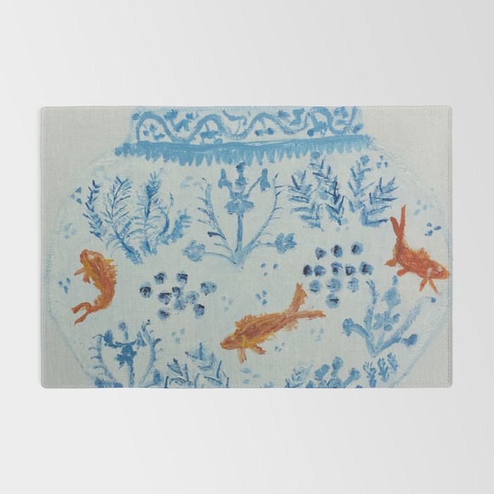 Goldfish Ginger Jar  Rug Gallery Image 2