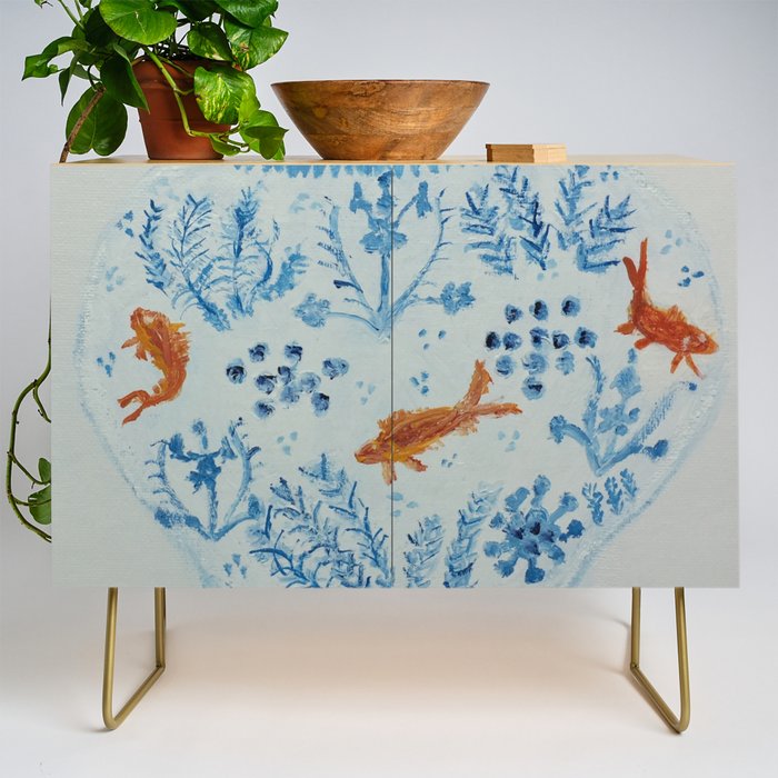 Goldfish Ginger Jar  Credenza Gallery Image 1