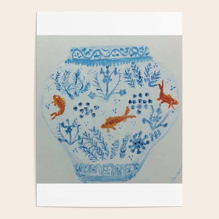 Goldfish Ginger Jar  Poster Gallery Image 4