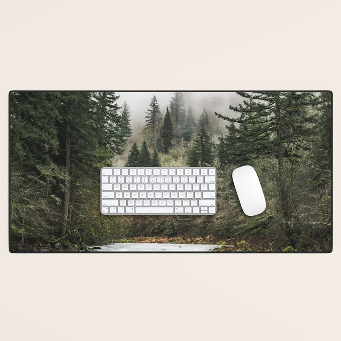 Pacific Northwest Forest River - 24/365 Desk Mat Gallery Image 1