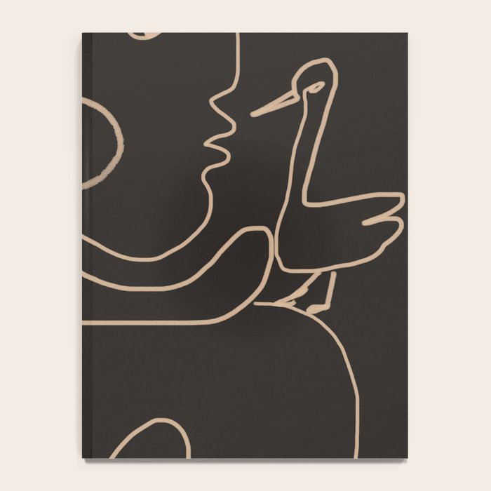 Gentle Abstract Line 1 Notebook Gallery Image 4