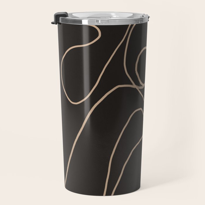Gentle Abstract Line 1 Travel Mug Gallery Image 3