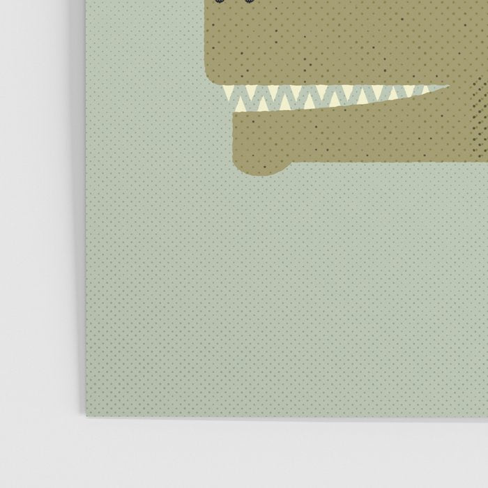 Whimsy Crocodile Poster Gallery Image 3