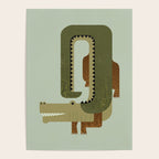 Whimsy Crocodile Poster Gallery Image 4