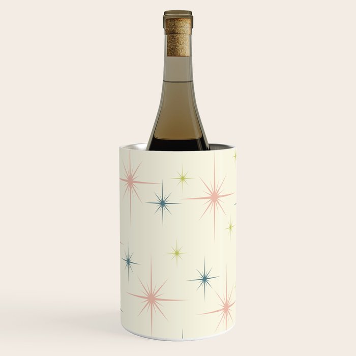 Mid Century Modern Stars Wine Chiller Gallery Image 1