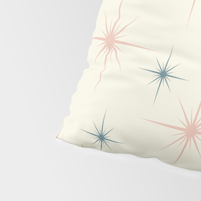Mid Century Modern Stars Pillow Sham Gallery Image 4