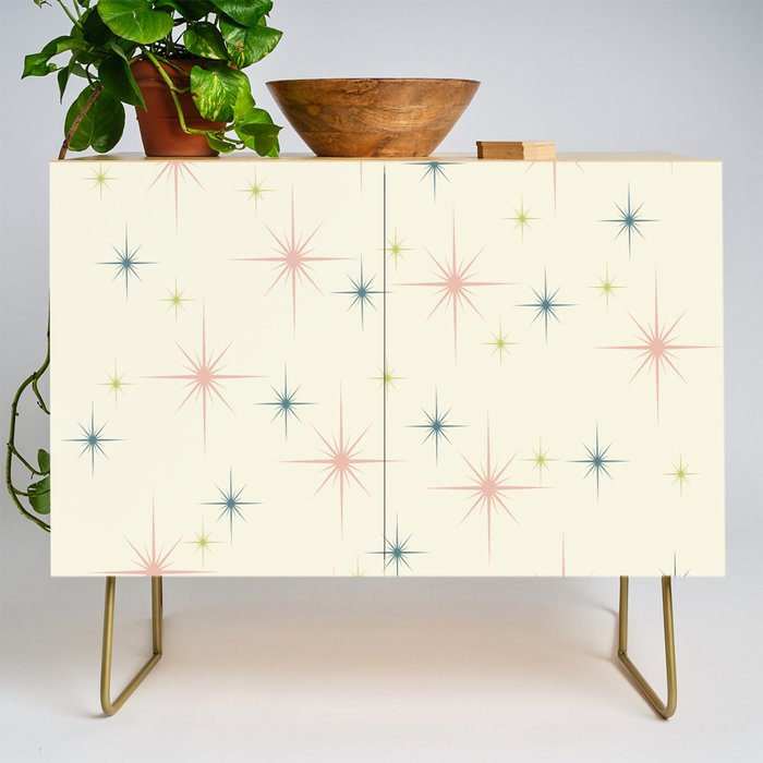 Mid Century Modern Stars Credenza Gallery Image 1