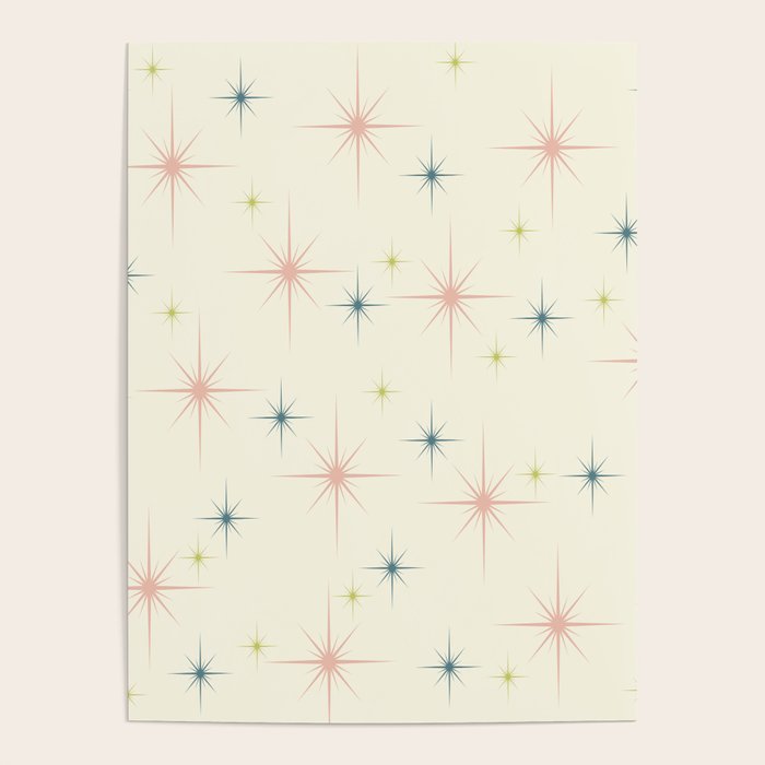 Mid Century Modern Stars Poster Gallery Image 4