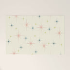 Mid Century Modern Stars Welcome Mat Gallery Image 1
