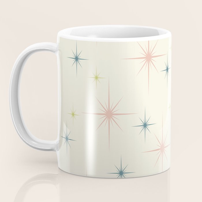 Mid Century Modern Stars Coffee Mug Gallery Image 3