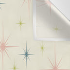 Mid Century Modern Stars Wall Tapestry Gallery Image 3