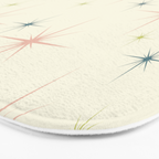 Mid Century Modern Stars Bath Mat Gallery Image 3