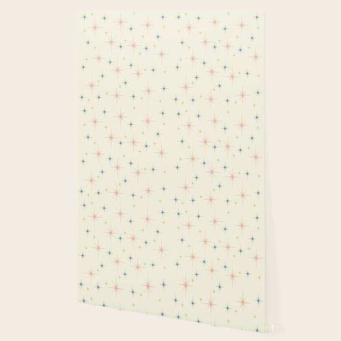 Mid Century Modern Stars Wallpaper Gallery Image 2