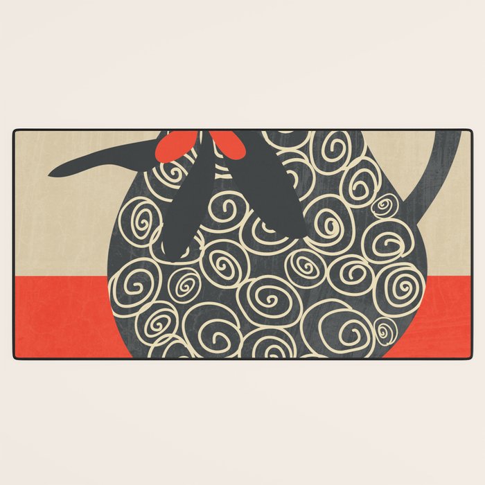 Modern Bloom 3 Desk Mat Gallery Image 3