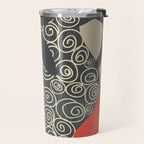 Modern Bloom 3 Travel Mug Gallery Image 2
