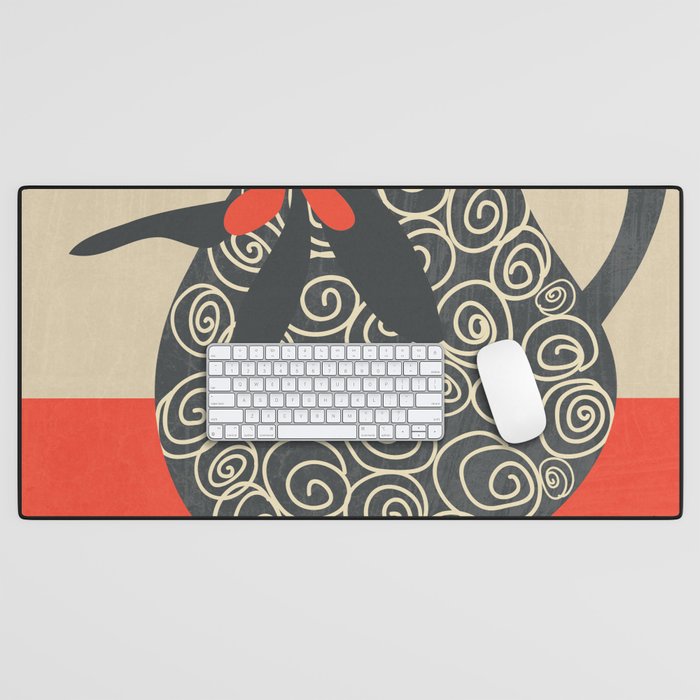 Modern Bloom 3 Desk Mat Gallery Image 1