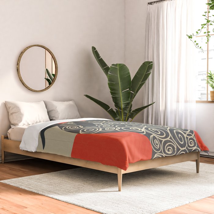 Modern Bloom 3 Comforter Gallery Image 2