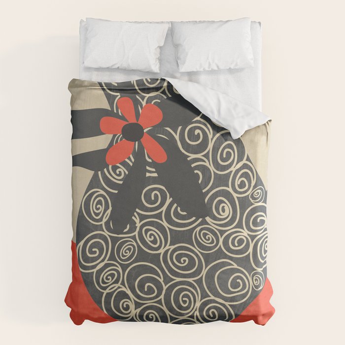 Modern Bloom 3 Duvet Cover Gallery Image 6